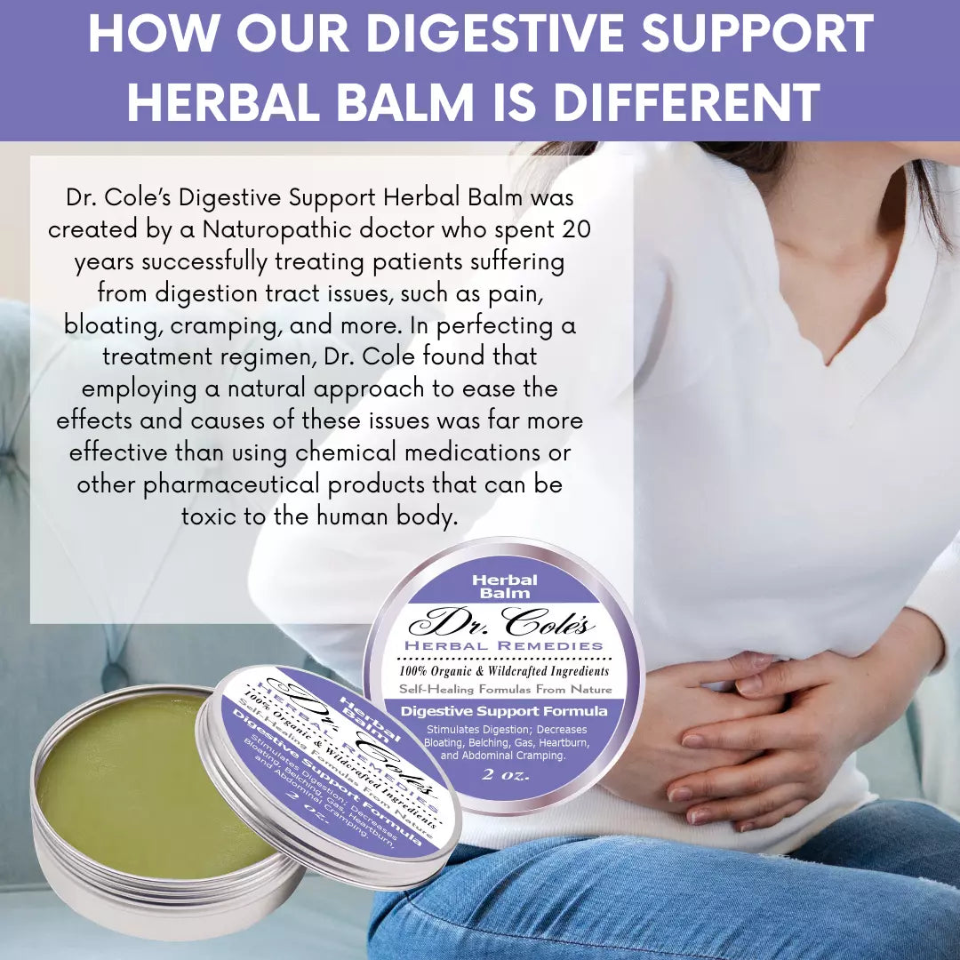 06 - Dr. Cole's Organic Digestive Support Herbal Balm
